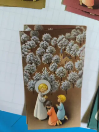 17 Postales Comunión diseños variados