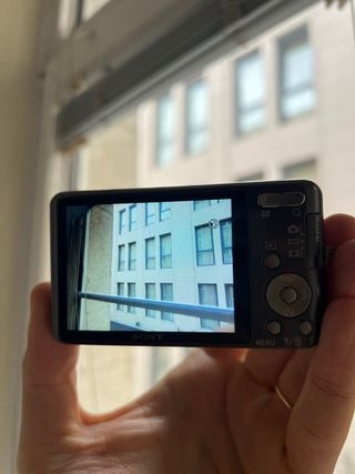 Sony Cybershot DSC W570 Cámara Digital Gris