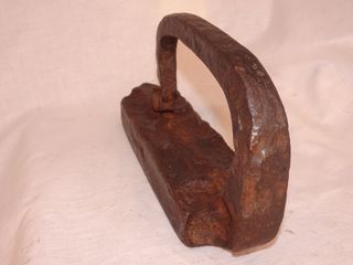 Plancha Sastre Antigua Hierro Macizo