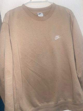 Sudadera Nike Beige