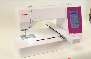 Bordadora Janome MC 450E + Máquina Coser Singer