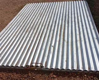 Cubiertas metálicas para exterior