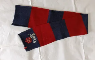 Bufanda Levi's niño rayas roja y azul