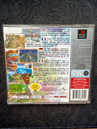 Crash Bandicoot 3 Warped PS1 PSX PAL