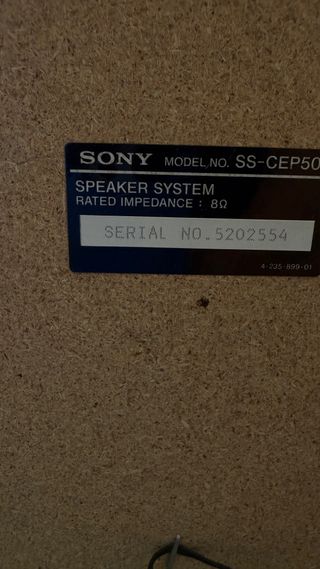 Minicadena Sony CMT-EP50