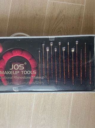 JOS Makeup Tools - Set de brochas con brillo