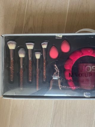 JOS Makeup Tools - Set de brochas con brillo