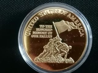 Moneda Conmemorativa Marines EE.UU.