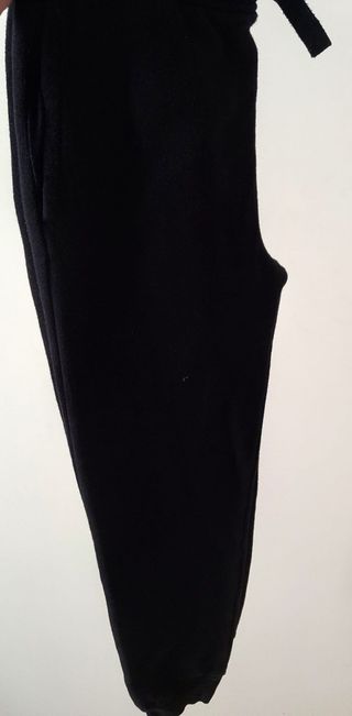 Pantalón chándal niño negro básico