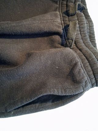 Pantalón chándal niño negro básico