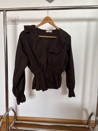 Camisa marrónTalla S