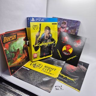 Cyberpunk 2077 Caja Metálica PS4 Como Nuevo
