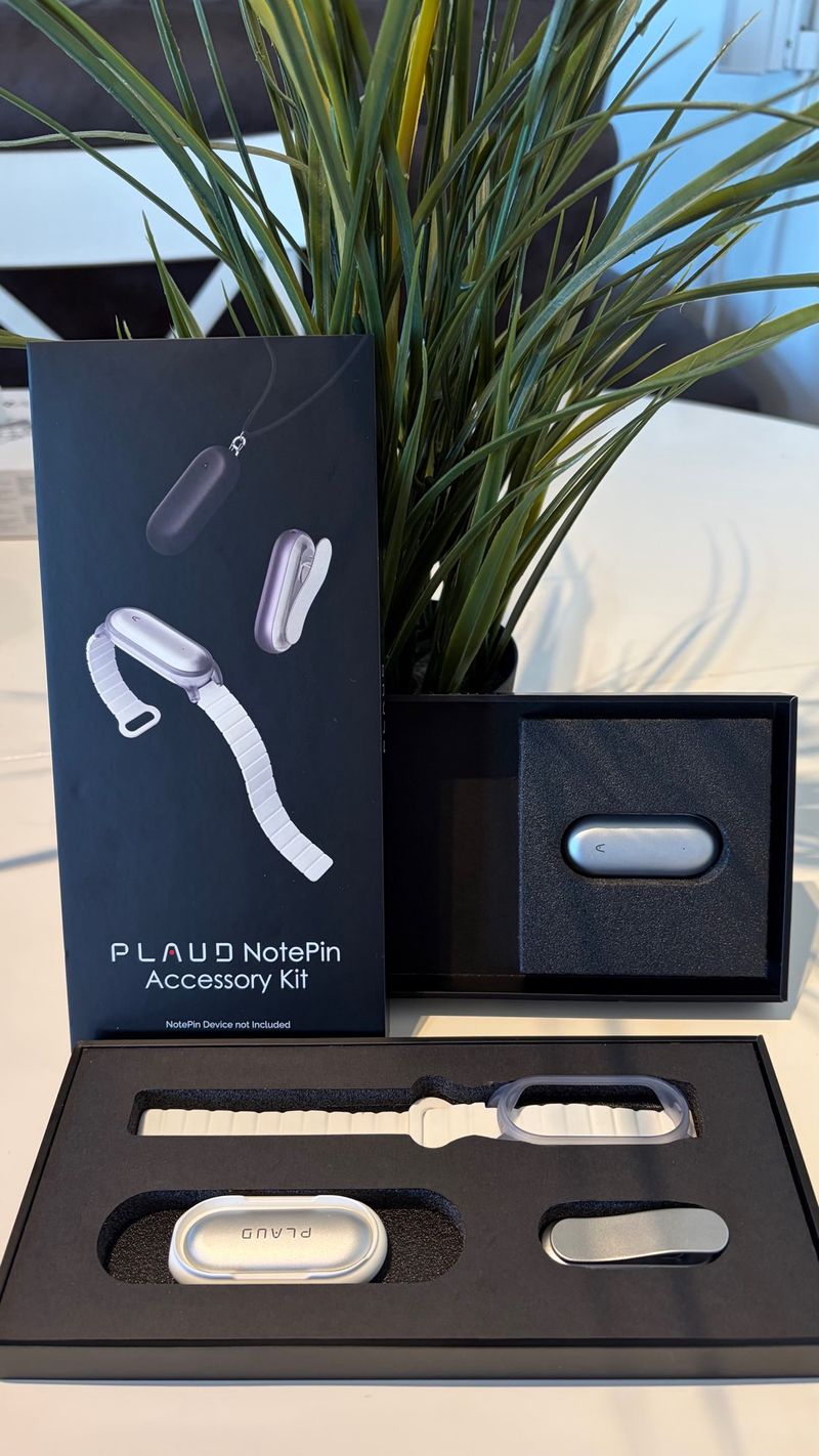 Plaud NotePin Kit Accesorios IA