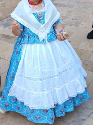 Traje Alicantina Niña 4 Años