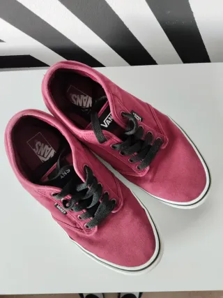 Zapatillas Vans granates talla 44