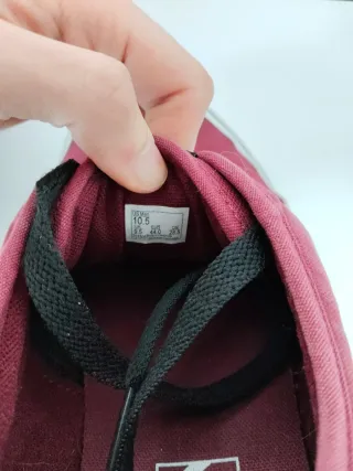 Zapatillas Vans granates talla 44