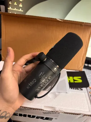 Shure SM7B Micrófono Dinámico Cardioide