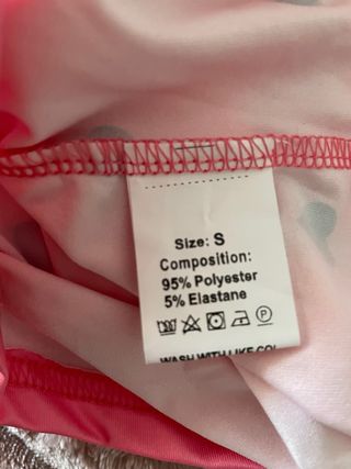 Mono corto Shein corazones S