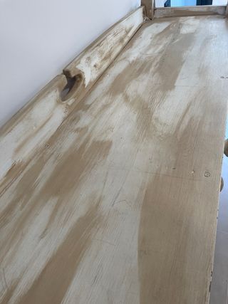 Mueble Consola Aparador de madera con cajones.