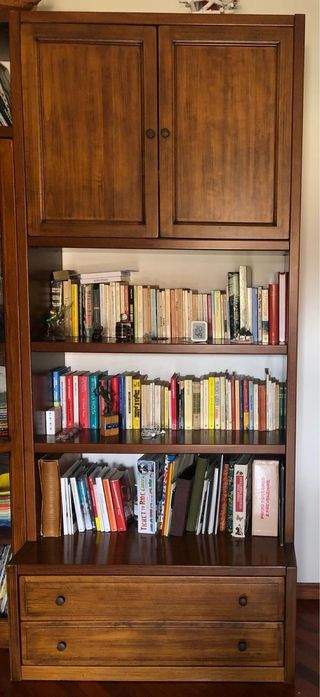 Mobile libreria arte povera