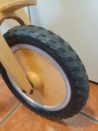 Bici de equilibrio madera niño