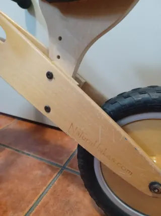 Bici de equilibrio madera niño