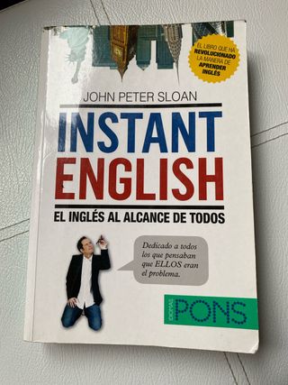 Libro para aprender Inglés Instant English