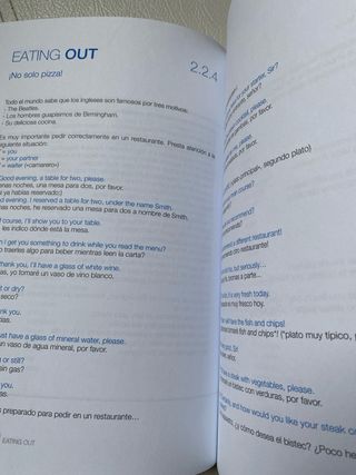 Libro para aprender Inglés Instant English