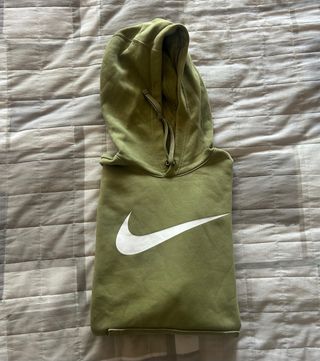 Felpa Nike con cappuccio verde