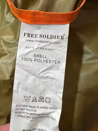 Free Soldier Toldo Impermeable Multifuncional