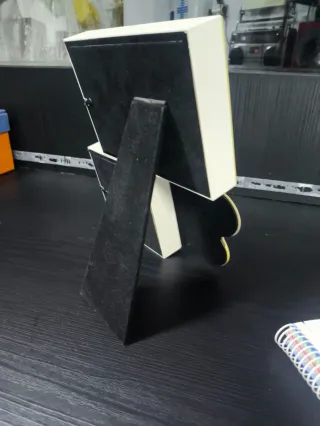 Conjunto de marcos de fotos amarillo