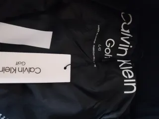 Anorak Calvin Klein Negro con Capucha nuevo
