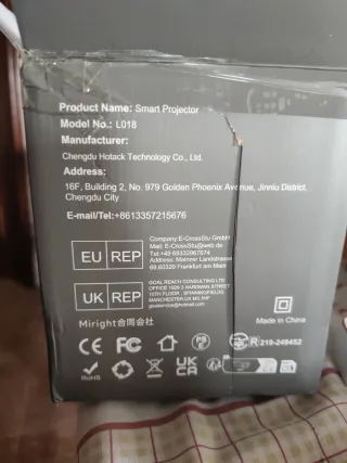 Projetor Magcubic L018