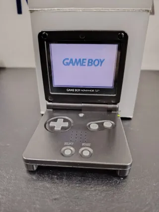 Game Boy Advance SP Negra con Caja