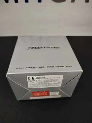 Game Boy Advance SP Negra con Caja