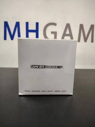 Game Boy Advance SP Negra con Caja