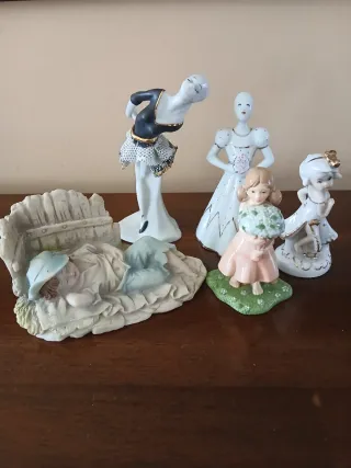 Set 5 Ceramiche Italiane Vintage