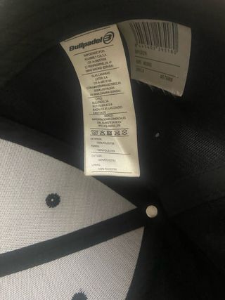 Gorra Bullpadel Negra
