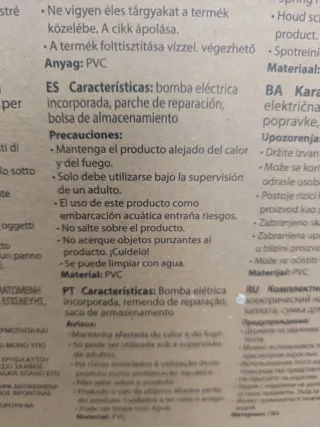 Cama Hinchable Flodenge con Bomba