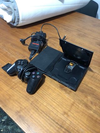 Playstation 2 Slim Negra Sony chipeada