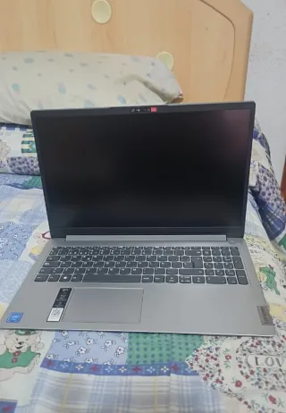 Portátil Lenovo Plata y Negro