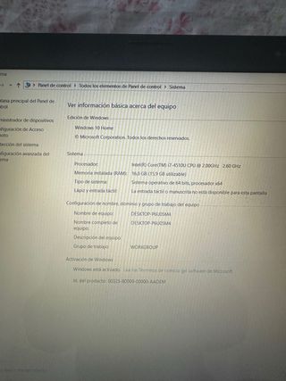 Lenovo G50-70 Portátil Negro