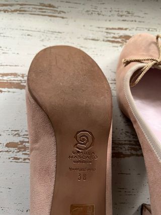 Zapatos bailarina tacón Ursula Mascaro