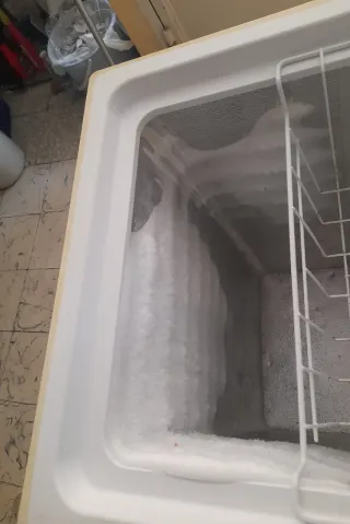 Arcón congelador Ignis blanco