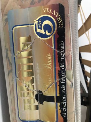 Cama individual 1.80 x 90