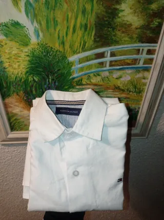 Camisa Tommy Hilfiger Blanca Talla XS