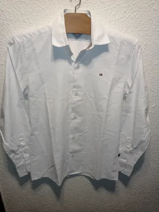 Camisa Tommy Hilfiger Blanca Talla XS