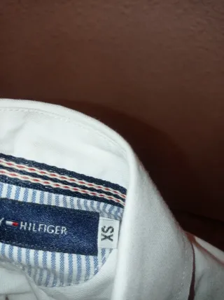 Camisa Tommy Hilfiger Blanca Talla XS