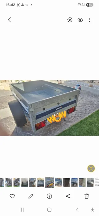 Remolque Norauto 500kg con lona