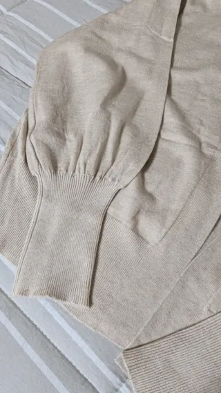 Rebeca oversize Encuentro beige